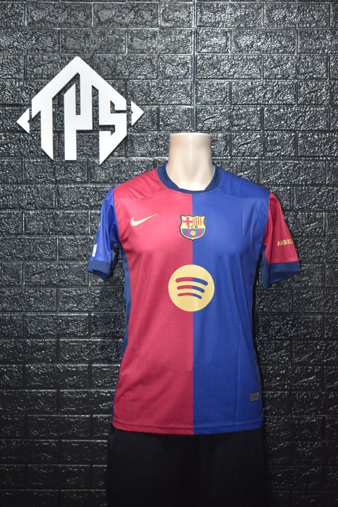 CAMISETA FC BARCELONA , LOCAL 24/25 , FAN VERSION , CHAMPIONS LEAGUE VERSION , TALLA L , LAMINE YAMAL 19