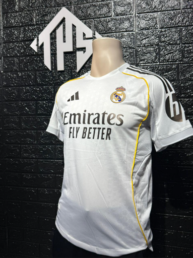 CAMISETA REAL MADRID , LOCAL 25/26 , PLAYER VERSION , CHAMPIONS LEAGUE VERSION , TALLA M