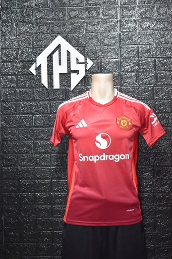 CAMISETA MANCHESTER UNITED , LOCAL 24/25 , FAN VERSION , EUROPA LEAGUE VERSION , TALLA M , B. FERNANDEZ 8
