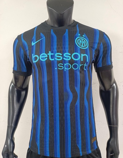 CAMISETA INTER DE MILAN , LOCAL 25/26 , PLAYER VERSION , CHAMPIONS LEAGUE VERSION , TALLA XL , LAUTARO 10